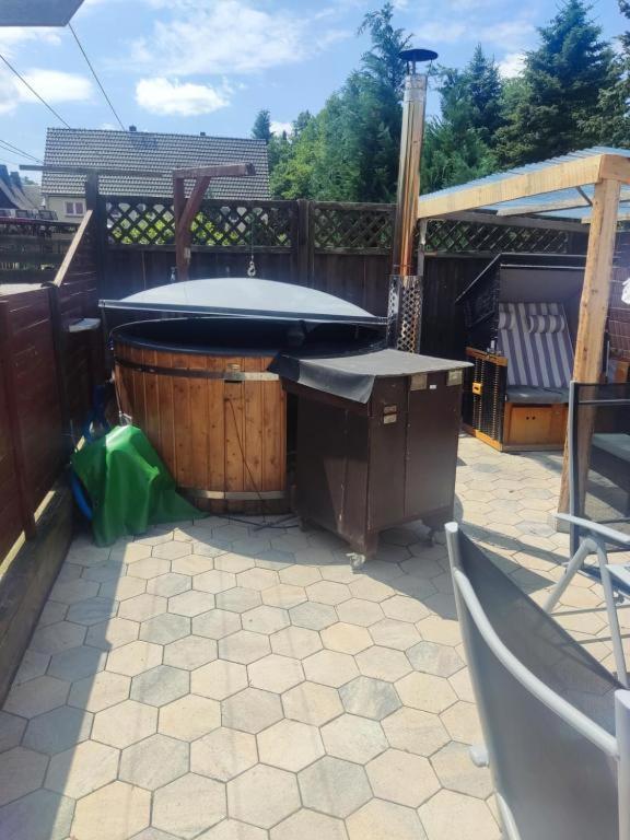 Ferienwohnung 3 Am Hofladen Hellendorf Bad Gottleuba Dış mekan fotoğraf